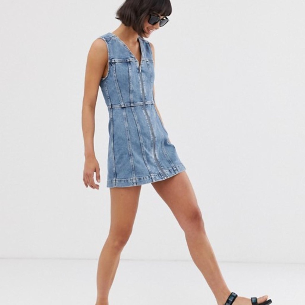 Denim Mini Dress